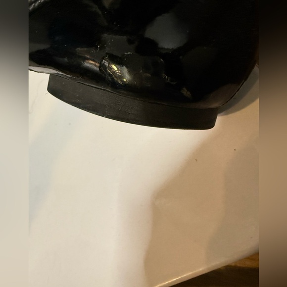 Burberry Buckle Strap Patent Leather Loafers - Picture 12 of 12